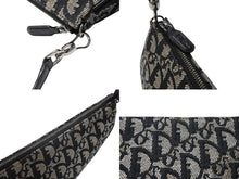 Load image into Gallery viewer, ChristianDior クリスチャンディオール サドルポーチ ワンショルダーバッグ SLO44012 トロッター ブラック ガリアーノ期 美品 中古 4b007478