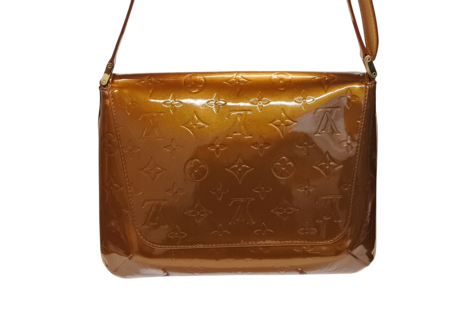 極美品　LOUIS VUITTON　ルイヴィトン　ヴェルニ　モノグラム　ショルダーバッグ　ハンドバッグ　黒 極美品 LOUIS VUITTON ルイヴィトン ヴェルニ アルマPM