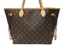 Load image into Gallery viewer, 極美品 LOUIS VUITTON ルイヴィトン ネヴァーフルMM トートバッグ 新型 M41178 モノグラム PVC レザー ブラウン ピンク 中古 4b007490