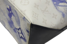 Load image into Gallery viewer, 極美品 LOUIS VUITTON ルイヴィトン ウィークエンド トートPM M45756 IC PVC レザー ブルー ホワイト シルバー金具 中古 4b007493