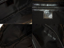 Load image into Gallery viewer, 極美品 FENDI フェンディ マンマバケット ワンショルダーバッグ 26424 ズッカ柄 キャンバス レザー ブラウン シルバー金具 中古 4b007497