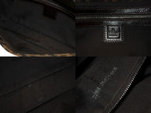 Load image into Gallery viewer, FENDI フェンディ マンマバケット ワンショルダーバッグ 26424 ズッカ柄 キャンバス レザー ブラウン シルバー金具 美品 中古 4b007498