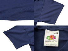 Load image into Gallery viewer, VINTAGE ヴィンテージ NERD BRAIN IS For Lovers T-shirts HIPHOP ヒップホップ XL ネイビー コットン 美品 中古 4b007503
