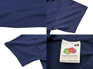 VINTAGE ヴィンテージ NERD BRAIN IS For Lovers T-shirts HIPHOP ヒップホップ XL ネイビー コットン 美品 中古 4b007503