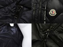 Load image into Gallery viewer, 極美品 MONCLER モンクレール SUCREX GILET ダウンベスト F10931A53700 C0381 ブラック ナイロン フード 2 中古 4b007518