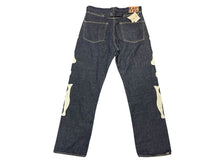 Load image into Gallery viewer, 新品未使用 KAPITAL キャピタル MEXICAN TUXEDO メキシカンタキシード デニムパンツ EK-1528LPA サイズ38 12.5oz ボーン刺繍 中古 4b007539
