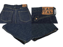 Load image into Gallery viewer, 新品未使用 KAPITAL キャピタル MEXICAN TUXEDO メキシカンタキシード デニムパンツ EK-1528LPA サイズ38 12.5oz ボーン刺繍 中古 4b007539