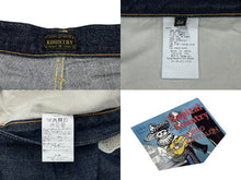Load image into Gallery viewer, 新品未使用 KAPITAL キャピタル MEXICAN TUXEDO メキシカンタキシード デニムパンツ EK-1528LPA サイズ38 12.5oz ボーン刺繍 中古 4b007539