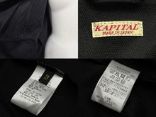 Load image into Gallery viewer, 新品未使用 KAPITAL キャピタル ジャージ K2410LC105 スムースジャージー スタントマン＆ウーマン ブラック 3 中古 4b007544