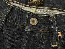 Load image into Gallery viewer, 新品未使用 KAPITAL キャピタル MEXICAN TUXEDO メキシカンタキシード デニムパンツ EK-1528LPA サイズ32 12.5oz ボーン刺繍 中古 4b007547