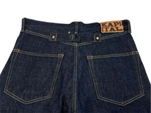 Load image into Gallery viewer, 新品未使用 KAPITAL キャピタル MEXICAN TUXEDO メキシカンタキシード デニムパンツ EK-1528LPA サイズ32 12.5oz ボーン刺繍 中古 4b007547