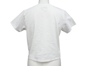 新品未使用 KAPITAL キャピタル 20/-天竺 クロップドT(トラウト1匹PECKISH RAINBOWYpt) Tシャツ K2508SC001 ホワイト サイズ1 中古 4b007548