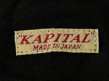 Load image into Gallery viewer, 新品未使用 KAPITAL キャピタル 20/-天竺 クロップドT(トラウト1匹PECKISH RAINBOWYpt) Tシャツ K2508SC001 ブラック サイズ1 中古 4b007550
