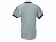 Load image into Gallery viewer, 新品未使用 KAPITAL キャピタル 20/-天竺 リンガーT(K&#39;BEARpt) Tシャツ K2502SC017 ブラック ブルー サイズ1 中古 4b007551