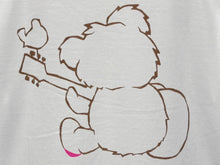 Load image into Gallery viewer, 新品未使用 KAPITAL キャピタル 20/-天竺 VネックリンガーT(リトルベア&amp;ハーモニーpt) Tシャツ K2502SC017 ホワイト ブラウン サイズ3 中古 4b007552