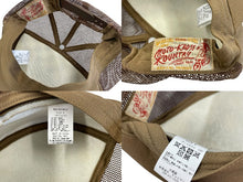画像をギャラリービューアに読み込む, 新品未使用 KAPITAL キャピタル カントリーレーサー キャップ KR2402XH18 カーキ ブラウン ホワイト 中古 4b007558