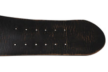 Load image into Gallery viewer, 新品未使用 KAPITAL キャピタル オイルレザーディスコバックルワイドベルト K1709XG560BLK ブラウン レザー スタッズ 4b007562
