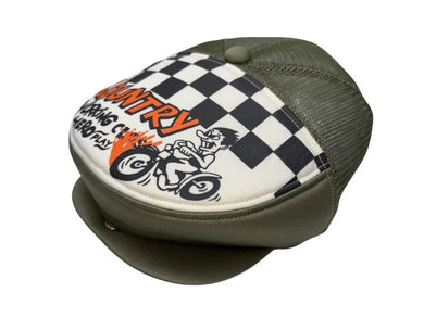 新品未使用 KAPITAL キャピタル カントリーレーサー キャップ KR2402XH18 カーキ ブラック アイボリー オレンジ 中古 4b007563