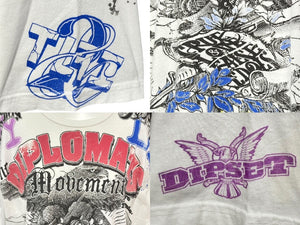 VINTAGE ヴィンテージ DIPSET × TRUE LOVE & FALSE IDOLS Tシャツ More Than Music Vol.1 2005年 Freekey Zekey Juelz Santana 美品 中古 4b007568