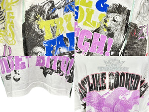 VINTAGE ヴィンテージ DIPSET × TRUE LOVE & FALSE IDOLS Tシャツ More Than Music Vol.1 2005年 Freekey Zekey Juelz Santana 美品 中古 4b007568