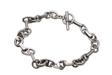Load image into Gallery viewer, HERMES エルメス ネックレス アレア PM ネックレス 31コマ シルバー925 153g 美品 中古 4b007570