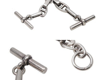 Load image into Gallery viewer, HERMES エルメス ネックレス アレア PM ネックレス 31コマ シルバー925 153g 美品 中古 4b007570