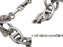 Load image into Gallery viewer, HERMES エルメス ネックレス アレア PM ネックレス 31コマ シルバー925 153g 美品 中古 4b007570