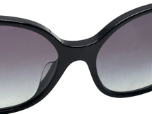 画像をギャラリービューアに読み込む, 極美品 CHANEL シャネル サングラス サイドチェーン ココマーク 570-Q-A アセテート ブラック ゴールド金具 中古 4b007579