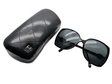 画像をギャラリービューアに読み込む, 極美品 CHANEL シャネル サングラス ココマーク ハート 5216-A メタル ブラック シルバー金具 サイズ61◻︎16 中古 4b007581