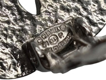画像をギャラリービューアに読み込む, 極美品 CHANEL シャネル ココマーク ラインストーン シルバー 両耳 イヤリング 01P刻印 重量7.0g シルバー金具 中古 4b007584