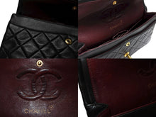 Load image into Gallery viewer, 極美品 CHANEL シャネル マトラッセ23 Wフラップ Wチェーンショルダーバッグ A01113 2番台 ココマーク ラムスキン ブラック 中古 4b007593