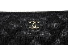 画像をギャラリービューアに読み込む, 新品未使用 CHANEL シャネル チェーンショルダーウォレット A82527 28番台 キャビアスキン ココマーク ブラック ゴールド金具 中古 4b007594