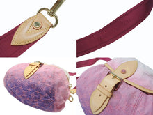 Load image into Gallery viewer, 極美品 LOUIS VUITTON ルイヴィトン ショルダーバッグ モノグラムデニムサンシャイン M93183 ピンク ホワイト ゴールド金具 中古 4b007598