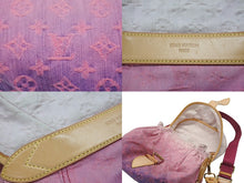 Load image into Gallery viewer, 極美品 LOUIS VUITTON ルイヴィトン ショルダーバッグ モノグラムデニムサンシャイン M93183 ピンク ホワイト ゴールド金具 中古 4b007598