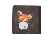 Load image into Gallery viewer, 極美品 LOUIS VUITTON ルイヴィトン ポルトフォイユマルコ M61666 二つ折り財布 村上隆 モノグラムパンダ 中古 4b007603
