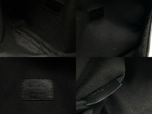 極美品 LOUIS VUITTON ルイヴィトン ディスカバリー バムバッグ M44336 モノグラムエクリプス ブラック メタルブラック金具 中古 4b007604