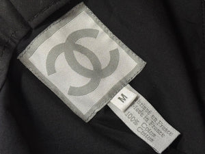 CHANEL シャネル スポーツライン バケットハット ココマーク ベージュ コットン サイズM 美品 中古 4b007605