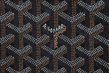 Load image into Gallery viewer, 極美品 GOYARD ゴヤール セナMM クラッチバッグ SENAT2MMLTY01CL03P ブラック ブラウン PVC レザー 中古 4b007612