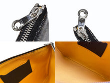 Load image into Gallery viewer, 極美品 GOYARD ゴヤール セナMM クラッチバッグ SENAT2MMLTY01CL03P ブラック ブラウン PVC レザー 中古 4b007612