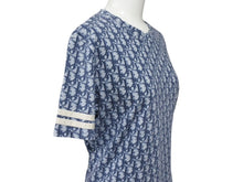 画像をギャラリービューアに読み込む, 極美品 Christian Dior クリスチャンディオール 半袖Tシャツ 2P12155050 サイズ42 トロッター柄 ネイビー ガリアーノ期中古 4b007613 