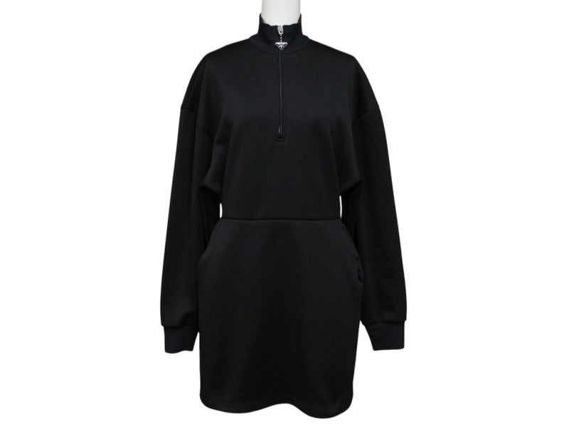 PRADA プラダ ビンテージ タフタ コート 黒 40　ヴィンテージ PRADA プラダ ヴィンテージ ナイロンパテッドコート ブラック S