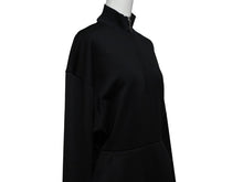 Load image into Gallery viewer, 極美品 PRADA プラダ スウェット ワンピース ドレス 2023 WS15420 トライアングルロゴ ブラック シルバー金具 中古 4b007621