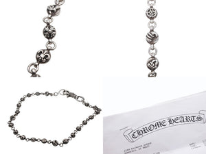 極美品 CHROME HEARTS クロムハーツ #2MULTIBALL LONG-S 1クリップロング マルチボールウォレットチェーン 21ボール 美品 中古 4b007637
