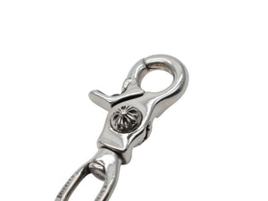 極美品 CHROME HEARTS クロムハーツ 1MULTIBALL SHORT-S 1クリップショート マルチボールウォレットチェーン 144.2g 14ボール 中古 4b007638