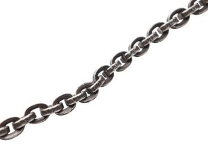 CHROME HEARTS クロムハーツ ラージ ペーパーチェーン ネックレス アクセサリー シルバー925 56.3g 30インチ 美品 中古 4b007640