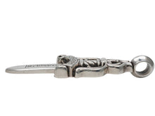 Load image into Gallery viewer, 極美品 CHROME HEARTS クロムハーツ Large Dagger ラージ ダガー 希少 ペンダント チャーム 重量約168g .925刻印 シルバー925 中古 4b007641