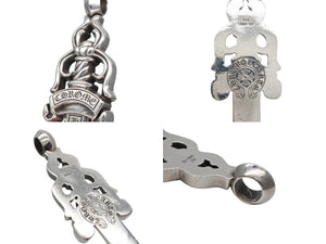 極美品 CHROME HEARTS クロムハーツ Large Dagger ラージ ダガー 希少 ペンダント チャーム 重量約168g .925刻印 シルバー925 中古 4b007641