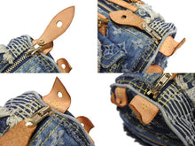 Load image into Gallery viewer, LOUIS VUITTON ルイヴィトン スピーディ30 ハンドバッグ M95380 モノグラムデニム パッチワーク ブルー 美品 中古 4b007647