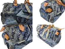 Load image into Gallery viewer, LOUIS VUITTON ルイヴィトン スピーディ30 ハンドバッグ M95380 モノグラムデニム パッチワーク ブルー 美品 中古 4b007647