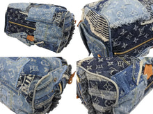 Load image into Gallery viewer, LOUIS VUITTON ルイヴィトン スピーディ30 ハンドバッグ M95380 モノグラムデニム パッチワーク ブルー 美品 中古 4b007647